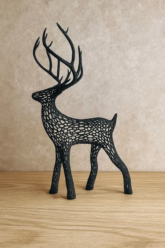 Figurita decorativa de ciervo