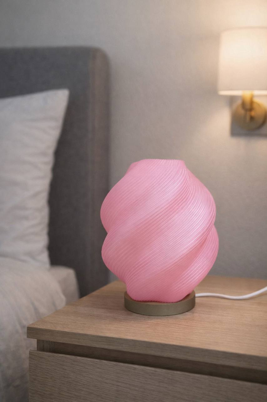 Lámpara Espiral Rose