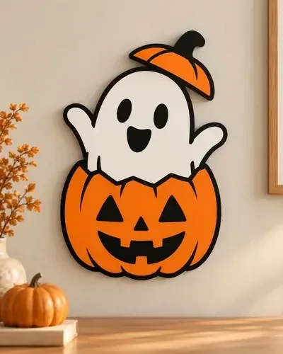 Fantasmas de Halloween para pared – Colección Boo!