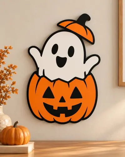Fantasmas de Halloween para pared – Colección Boo!